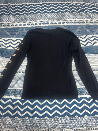 Camiseta manga larga negra Jordan  (Talla S)