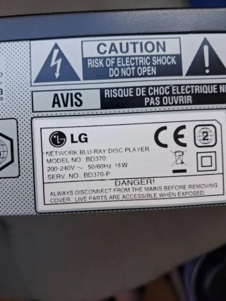 Mando LG Blu-ray BD370