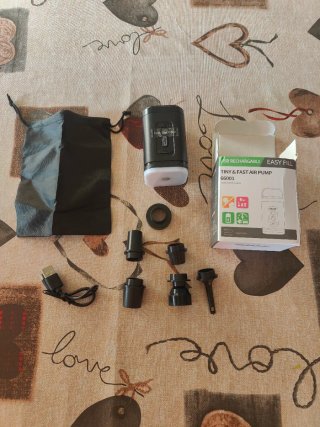 Inflador Eléctrico Portátil USB Recargable