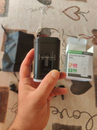 Inflador Eléctrico Portátil USB Recargable