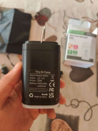 Inflador Eléctrico Portátil USB Recargable