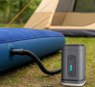 Inflador Eléctrico Portátil USB Recargable