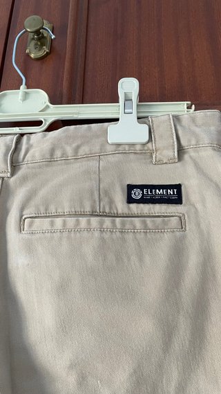 Pantalón Corto Verano Element Talla 40 Camel