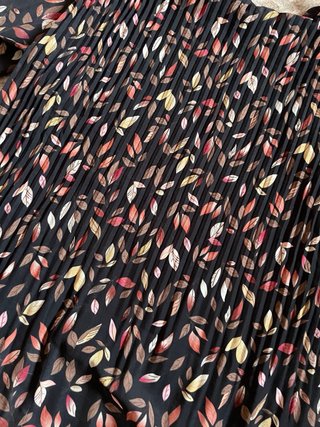 Blusa estampada hojas talla XL