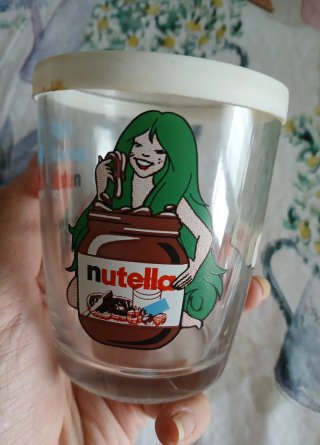 Bicchiere Nutella da collezione