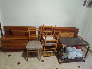 Lote Muebles Madera,