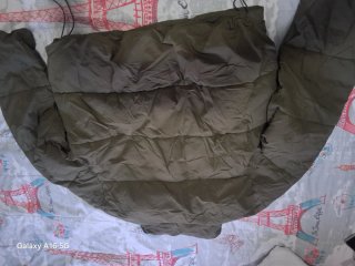 Chaqueta acolchada H&M verde oliva