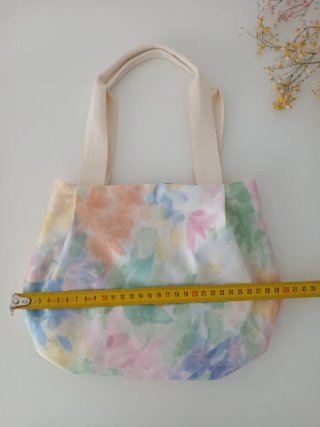 Bolso de mano estampado floral