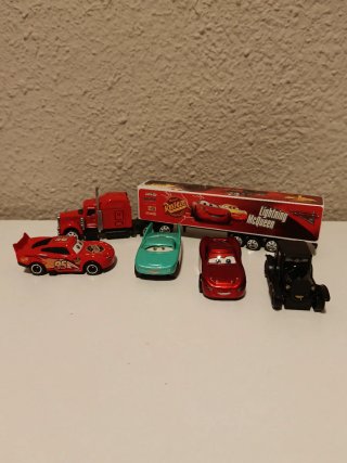 Pack Cars 3: Camión Mack + 4 Coches Precintado