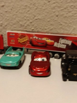 Pack Cars 3: Camión Mack + 4 Coches Precintado