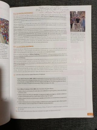 1 Bachillerato, Economía Revuela