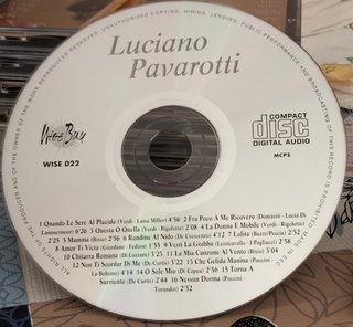 CD Luciano Pavarotti - Mamma y otras  mas