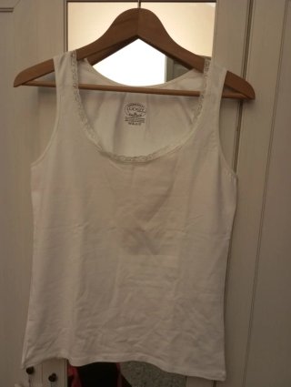 Camiseta Jockey Blanca Talla XL