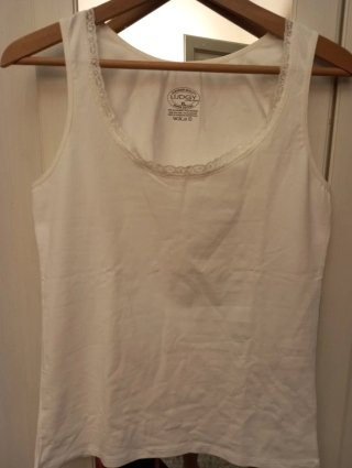 Camiseta Jockey Blanca Talla XL
