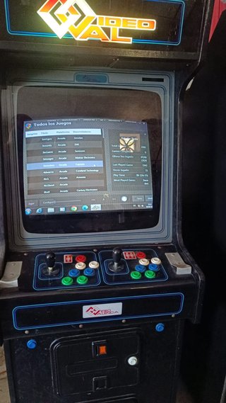 Máquina Arcade Videoval Hantarex 25