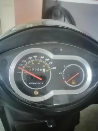 Peugeot Tweet 50 cc Scooter blau fosc
