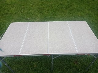 Mesa plegable de camping 6-8 personas