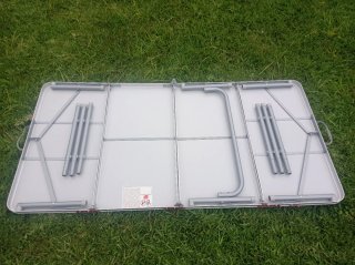 Mesa plegable de camping 6-8 personas