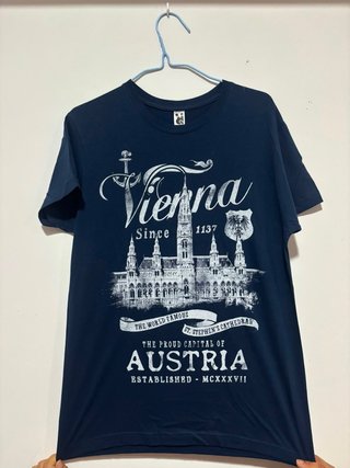 Camiseta Viena Since 1137