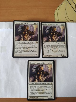 Mtg Kemba, regente del kha x3
