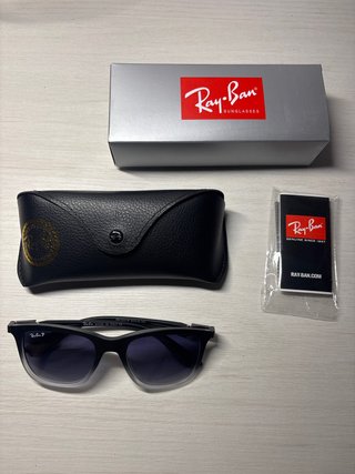 Gafas Ray-Ban Originales Negras/Grises
