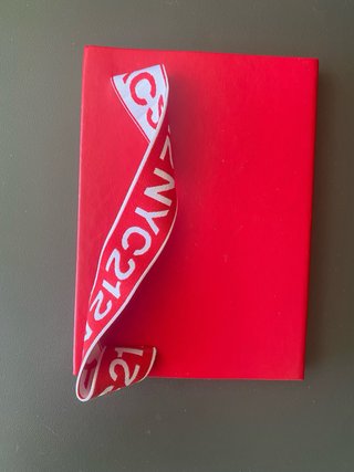 Libreta / Cuaderno Carolina Herrera 212 NYC. Roja