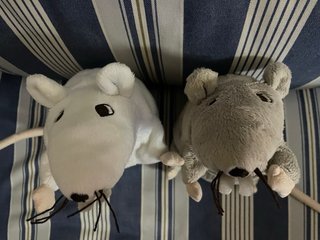 DOS simpáticos y divertidos ratones de IKEA