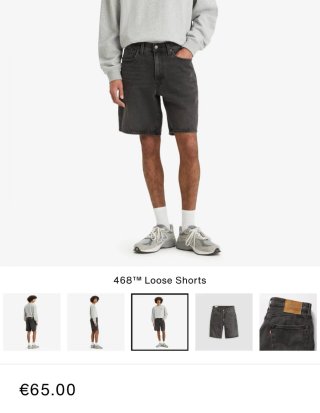 Levi's 468 Loose Short W30