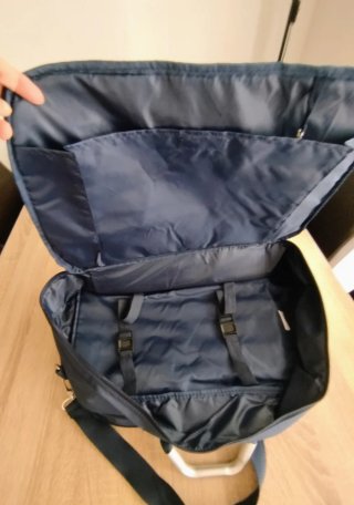 Bolsa de viaje FC Barcelona azul