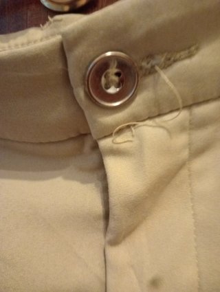 Pantalón Chino Lee Talla 32 Beige
