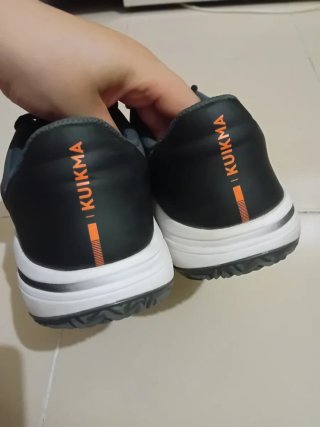 Zapatillas Kuikma 500 Talla 41 Gris Naranja
