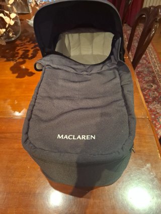 Capazo Maclaren negro