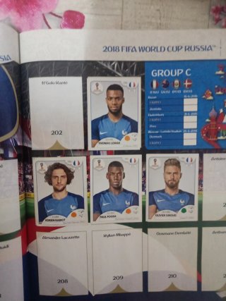 Álbum Mundial Rusia 2018 + Cartas