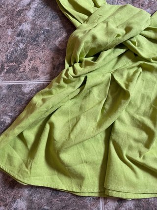 Blusa Shein verde tirantes talla S