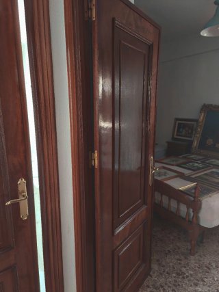 7 Puertas Madera con Marcos