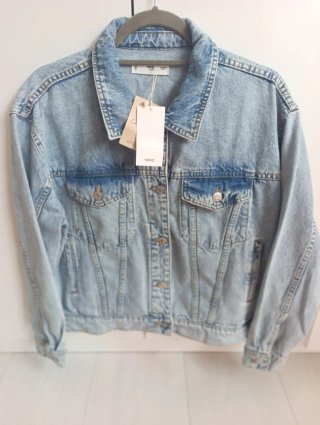 Cazadora Vaquera Mango Mujer Talla M