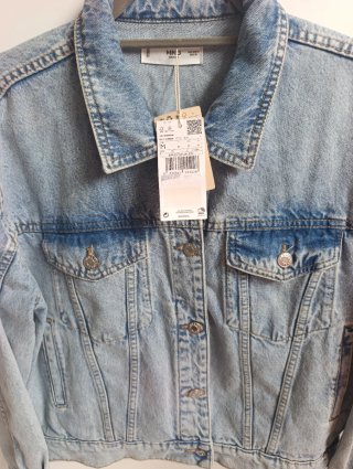 Cazadora Vaquera Mango Mujer Talla M