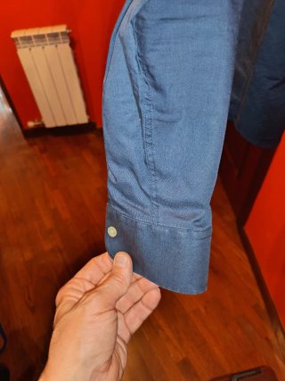 Camisa El Ganso Azul Talla M