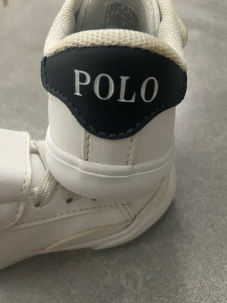 Scarpe Polo Ralph Lauren Bambino Tg 21 Bianche