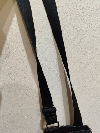 Bandolera Valentino Nero Uomo