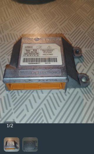 Módulo Airbag + Palancas y Tapa Motor