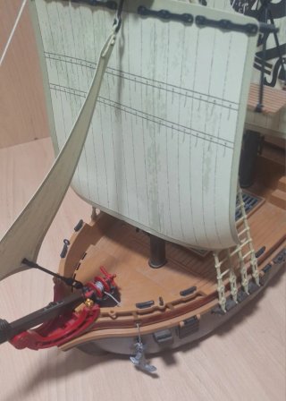 Barco Pirata Playmobil con Accesorios