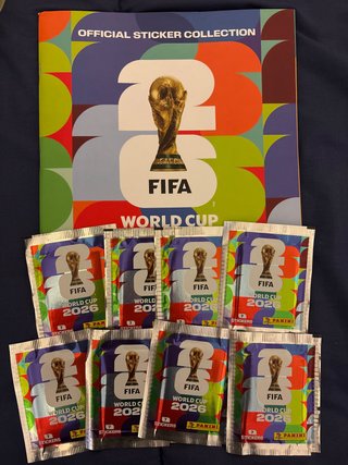 Álbum Mundial FIFA 2026 + 8 sobres Panini