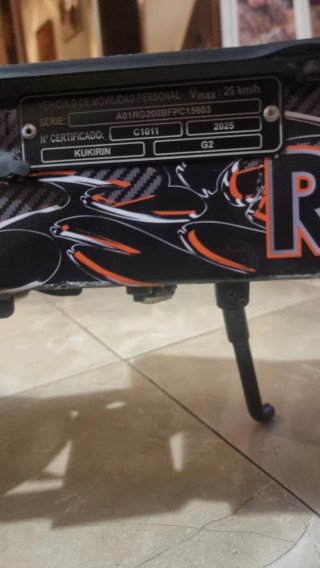 Patinete Eléctrico Kukirin G2  Red Bull