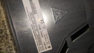 Placa vitrocerámica con defecto