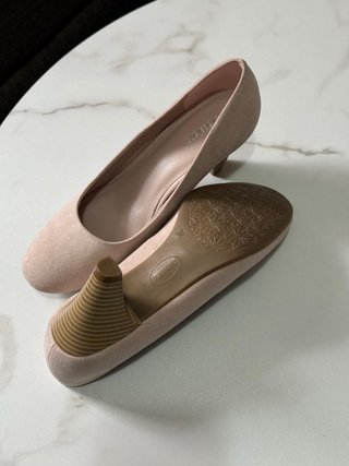 Zapatos de tacón Graceland beige/rosa talla 38