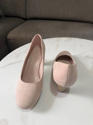 Zapatos de tacón Graceland beige/rosa talla 38
