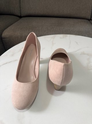 Zapatos de tacón Graceland beige/rosa talla 38