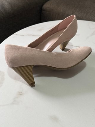 Zapatos de tacón Graceland beige/rosa talla 38