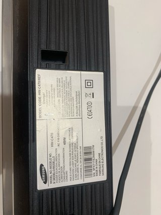 Barra de Sonido Samsung Gris Oscuro